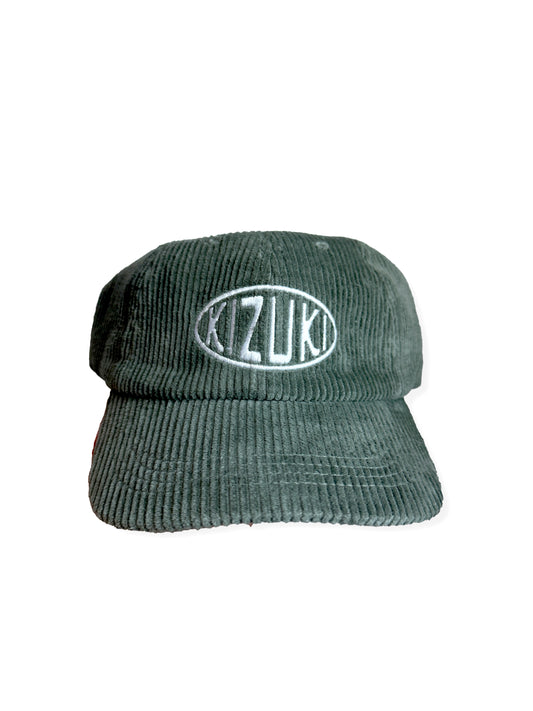 Ash Green Corduroy Dad Hat