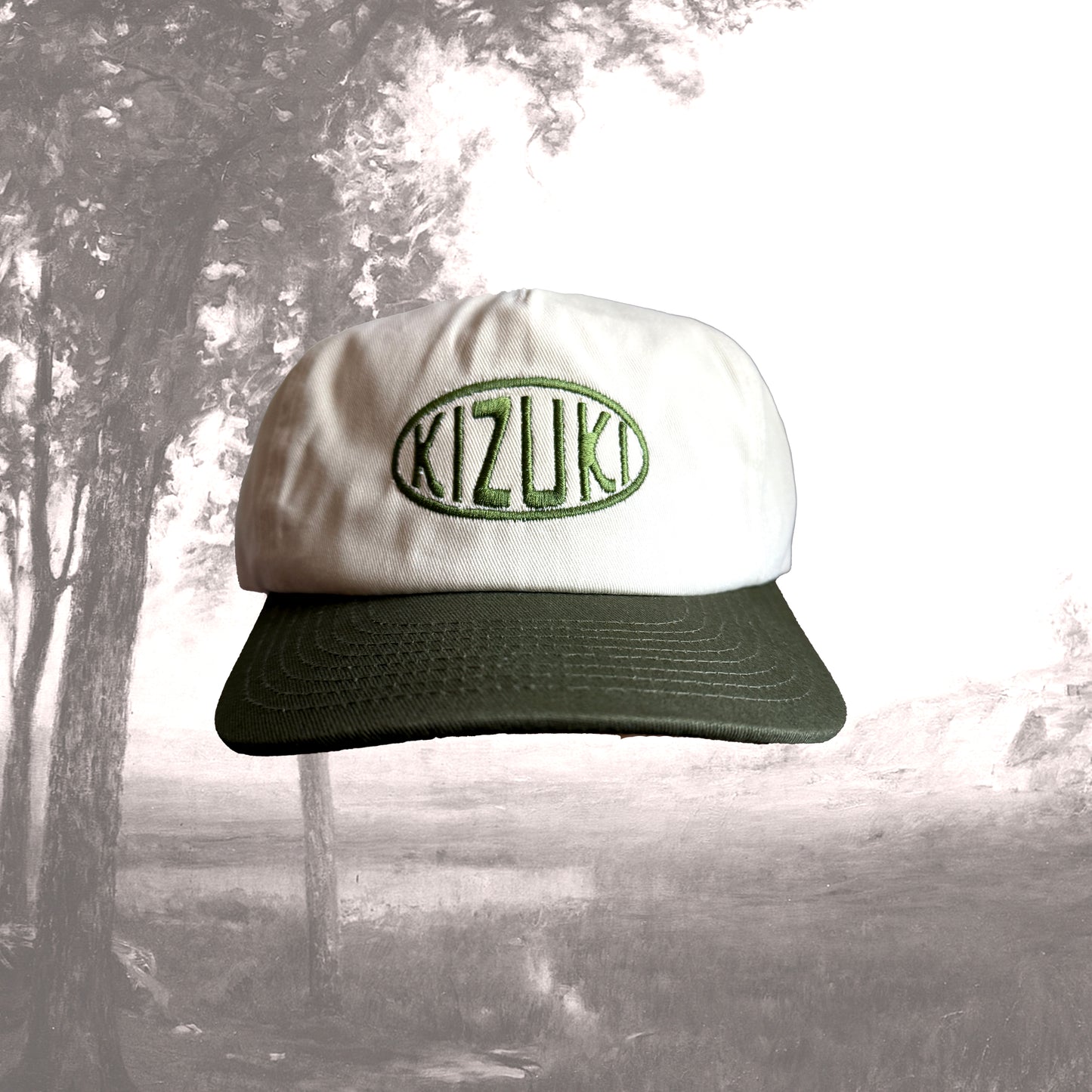 Green Two Tone Cap